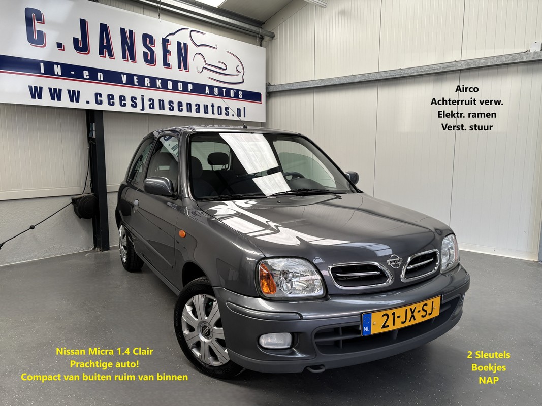 Nissan-Micra-1.4 Clair Prachtige auto! | Lease One en Lenen op Maat maken het mogelijk!