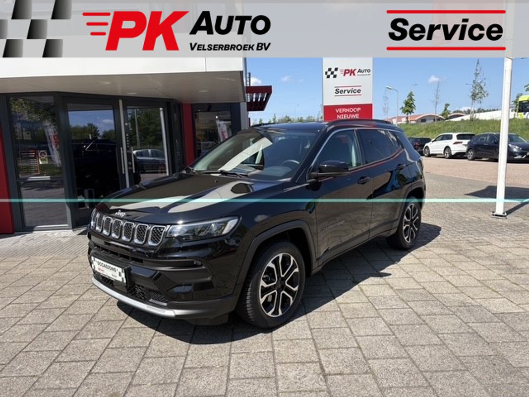 Jeep-Compass-1.5T e-Hybrid Night Eagle | Navi | Camera | Cruise | 25.366 km | Lease One en Lenen op Maat maken het mogelijk! Jeep-Compass-1.5T e-Hybrid Night Eagle | Navi | Camera | Cruise | 25.366 km | Lease One en Lenen op Maat maken het mogelijk!