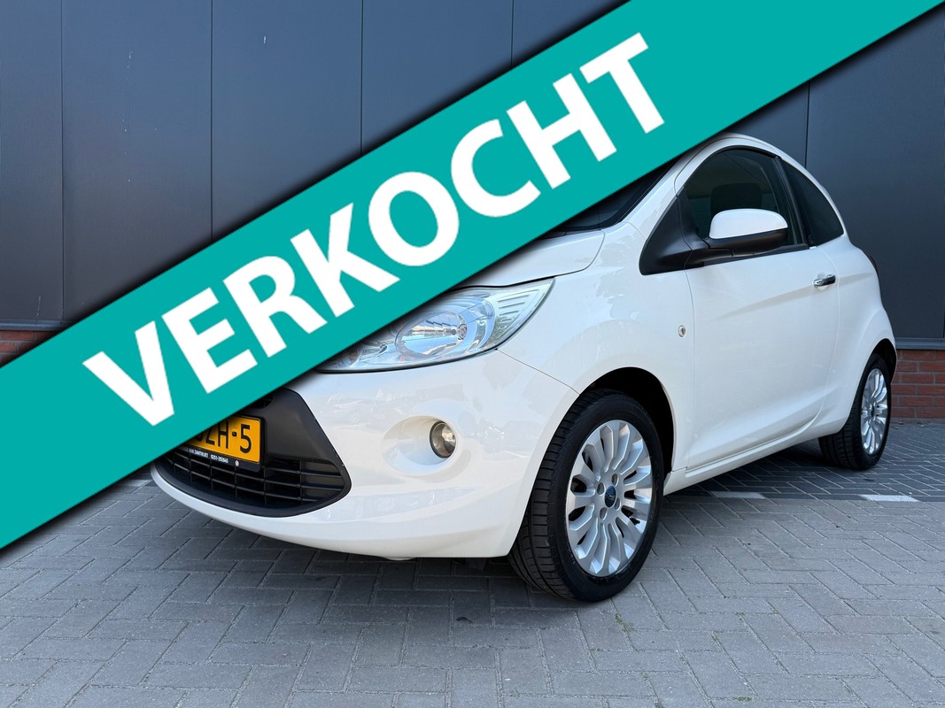 Ford-Ka-1.2 Titanium X start/stop (Eerste eigenaar|12 mnd BOVAG garantie) | Lease One en Lenen op Maat maken het mogelijk!