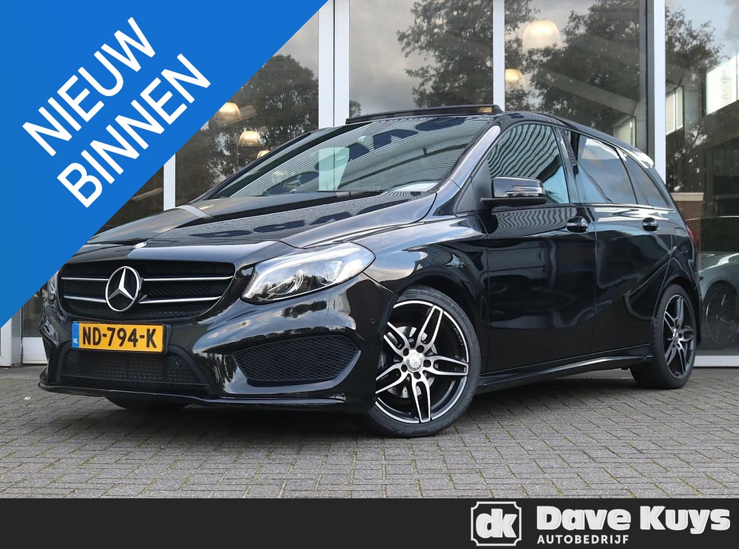 Mercedes-Benz-B-Klasse-180 AMG Line | Panoramadak | Night edition | Lease One en Lenen op Maat maken het mogelijk!