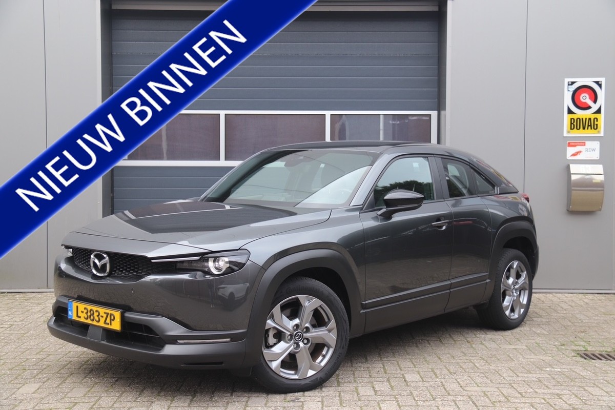 Mazda-MX-30-e-SkyActiv 145 Comfort 36 kWh, Stoel & Stuurverwarmd, Camera, Cruise, SOH 95,13% | Lease One en Lenen op Maat maken het mogelijk! Mazda-MX-30-e-SkyActiv 145 Comfort 36 kWh, Stoel & Stuurverwarmd, Camera, Cruise, SOH 95,13% | Lease One en Lenen op Maat maken het mogelijk!