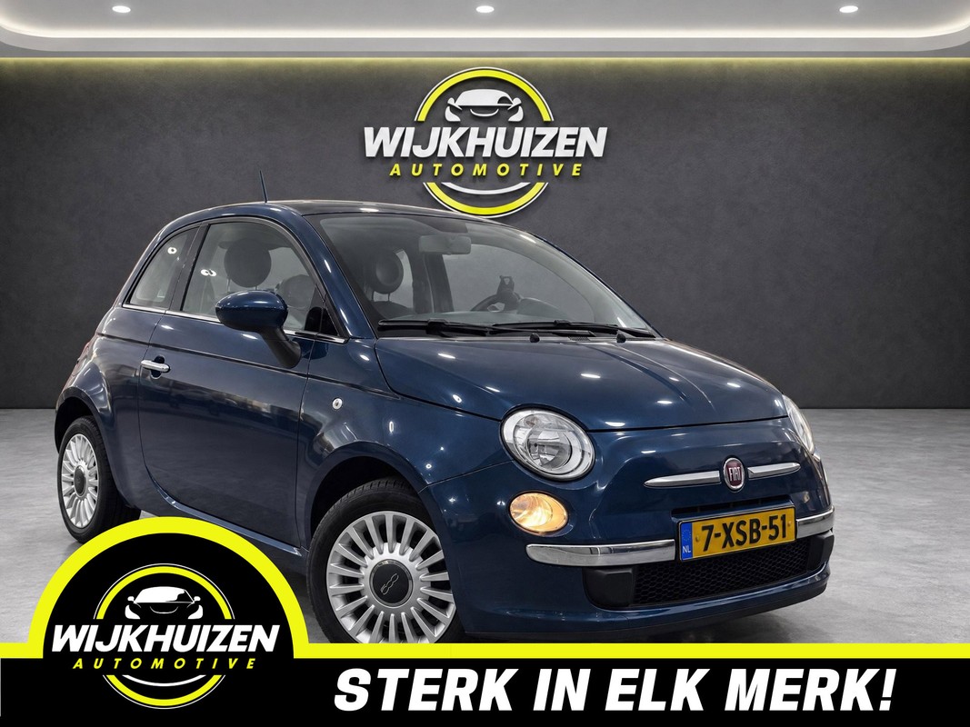 Fiat-500-1.0 TwinAir Lounge met Panorama dak !!! 15 Inch !!! Airco !!! Nap !!! | Lease One en Lenen op Maat maken het mogelijk!