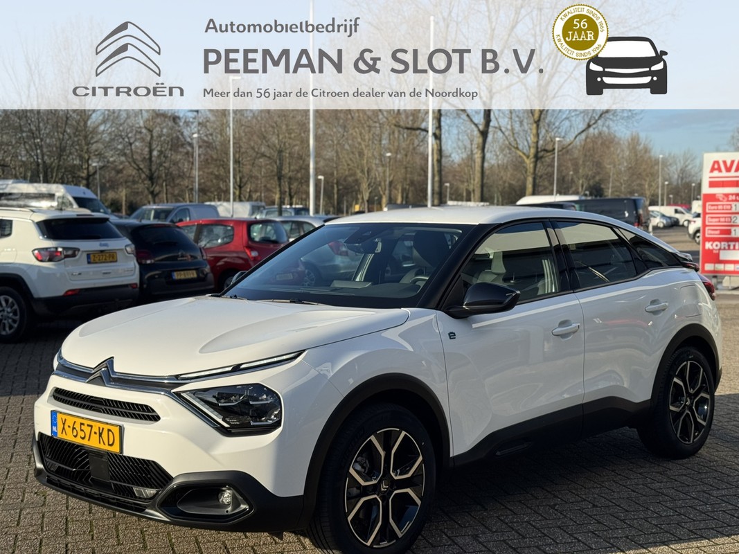 Citroën-ë-C4-Feel Pack 50 kWh |Camera|Navigatie|9.087km | Lease One en Lenen op Maat maken het mogelijk!
