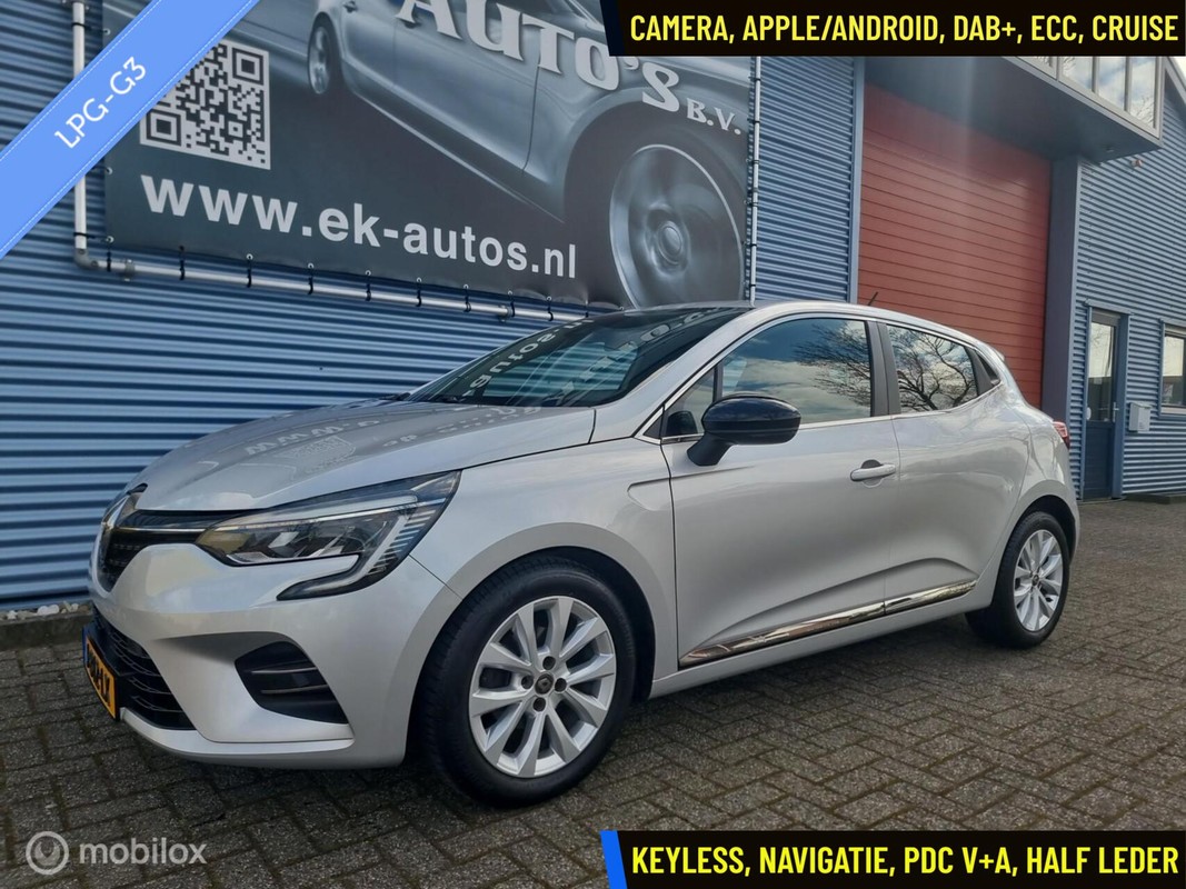 Renault-Clio-1.0 TCe Bi-Fuel LPG-G3. Luxe en in topstaat !! | Lease One en Lenen op Maat maken het mogelijk!