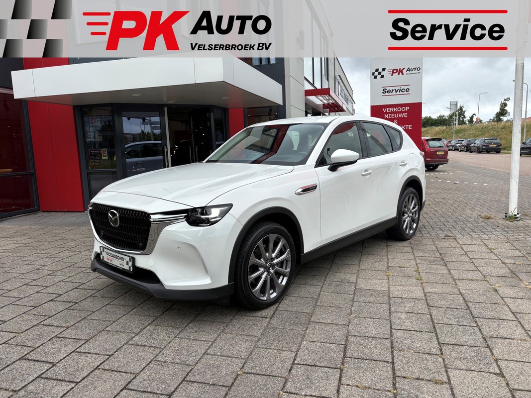 Mazda-CX-60-2.5 e-SkyActiv PHEV Exclusive-Line | Navi | Cruise | Camera | 24.911 km | Lease One en Lenen op Maat maken het mogelijk!