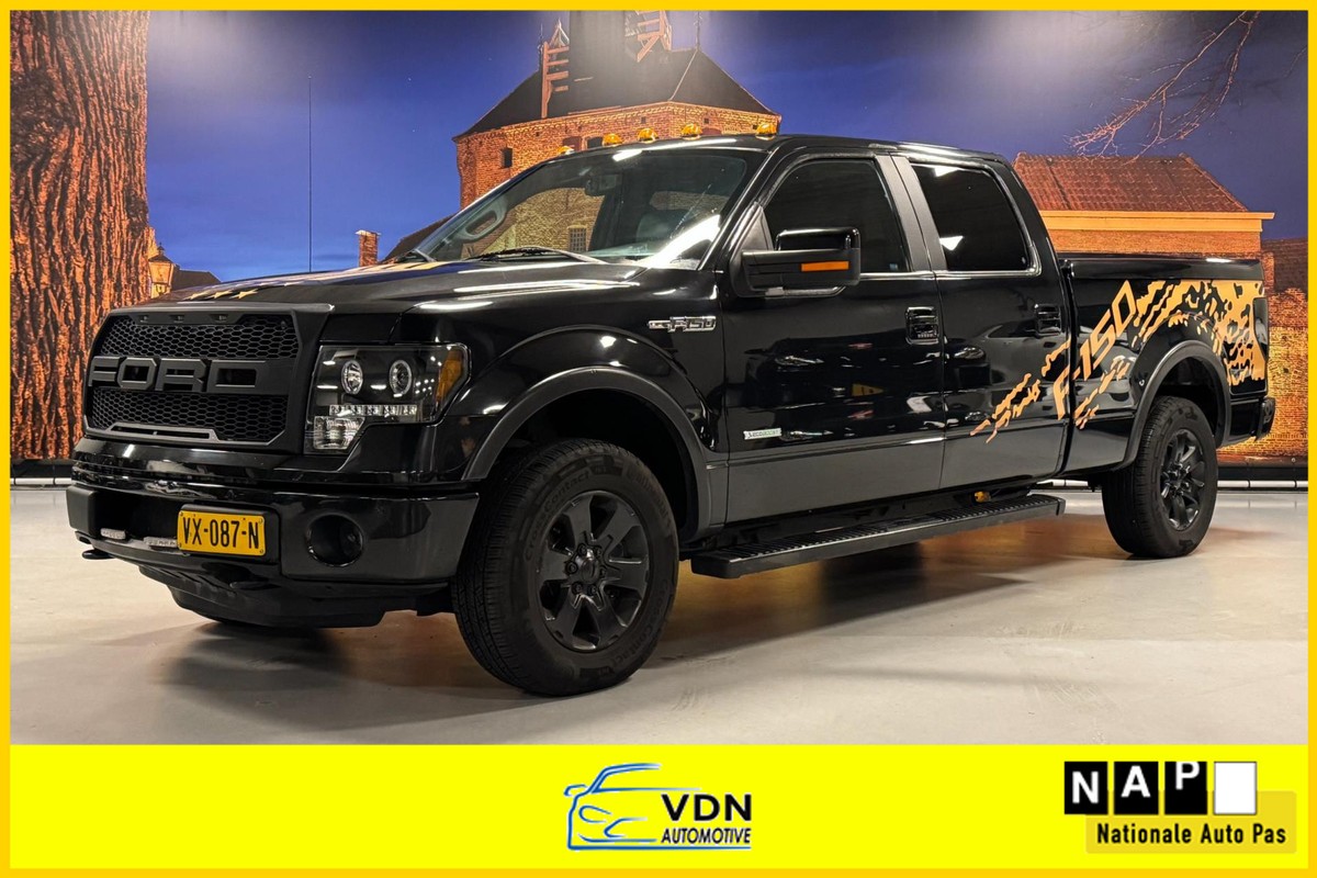 Ford-F-150-FX4 3.5 V6 Ecoboost 4X4 DC LPG Leer Camera Marge | Lease One en Lenen op Maat maken het mogelijk!