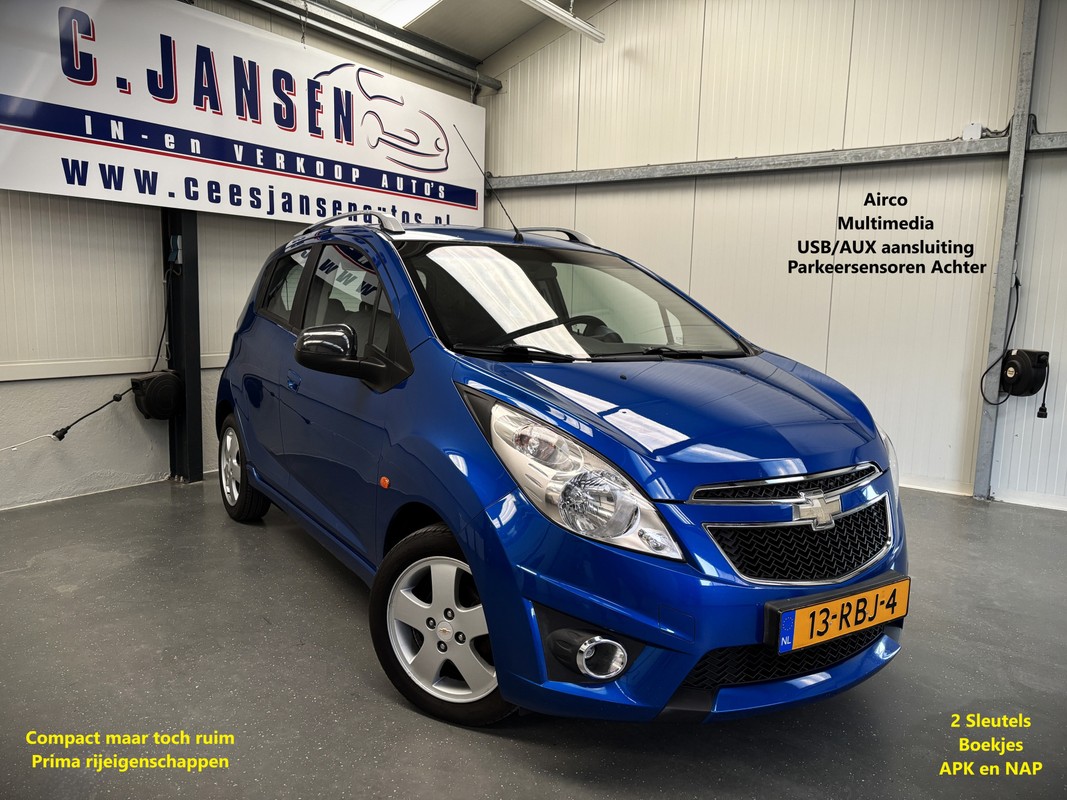 Chevrolet-Spark-1.2 16V LT Handige auto !! | Lease One en Lenen op Maat maken het mogelijk!