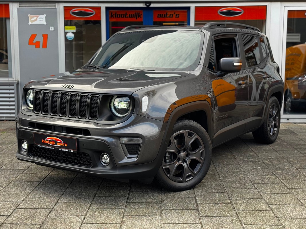 Jeep-Renegade-1.3T 80th Anniversary Automaat 150PK LED CarPlay 50.000km 1e Eigenaar | Lease One en Lenen op Maat maken het mogelijk! Jeep-Renegade-1.3T 80th Anniversary Automaat 150PK LED CarPlay 50.000km 1e Eigenaar | Lease One en Lenen op Maat maken het mogelijk!