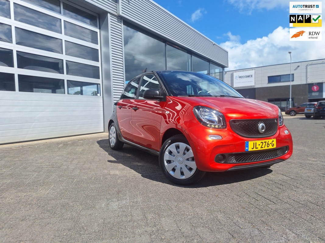 Smart-Forfour-1.0 Pure/Airco*Cv*Elek ramen Enz* | Lease One en Lenen op Maat maken het mogelijk!
