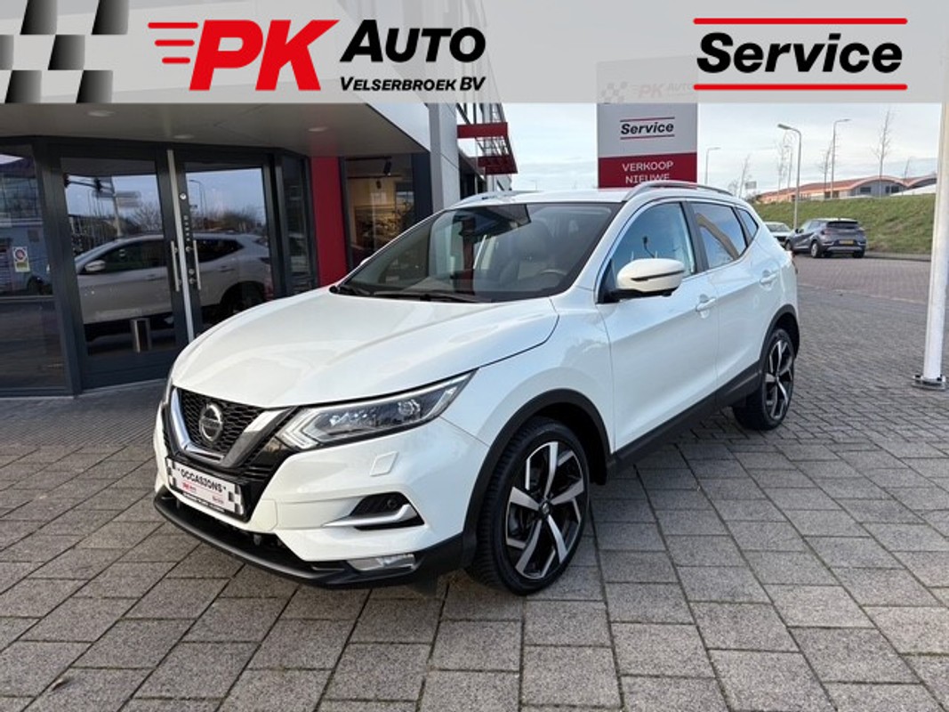 Nissan-QASHQAI-1.3 DIG-T Premium Edition | Navi | 360 Camera | Cruise | 100.374 km | Lease One en Lenen op Maat maken het mogelijk!