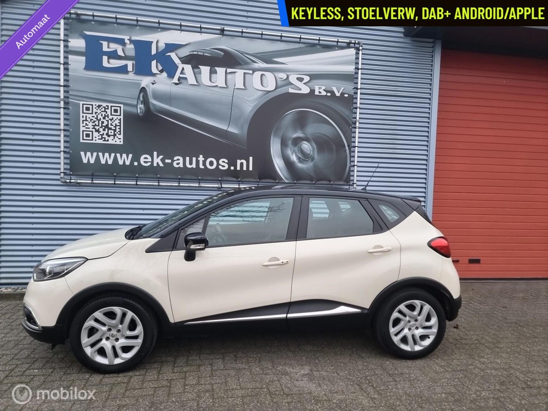 Renault-Captur-1.2 TCe Aut. Keyless, DAB+, Stoelverw, Apple | Lease One en Lenen op Maat maken het mogelijk! Renault-Captur-1.2 TCe Aut. Keyless, DAB+, Stoelverw, Apple | Lease One en Lenen op Maat maken het mogelijk!