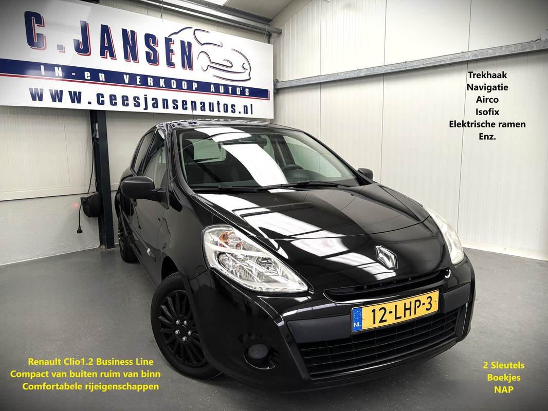 Renault-Clio-1.2-16V Business Line Trekhaak! | Lease One en Lenen op Maat maken het mogelijk!