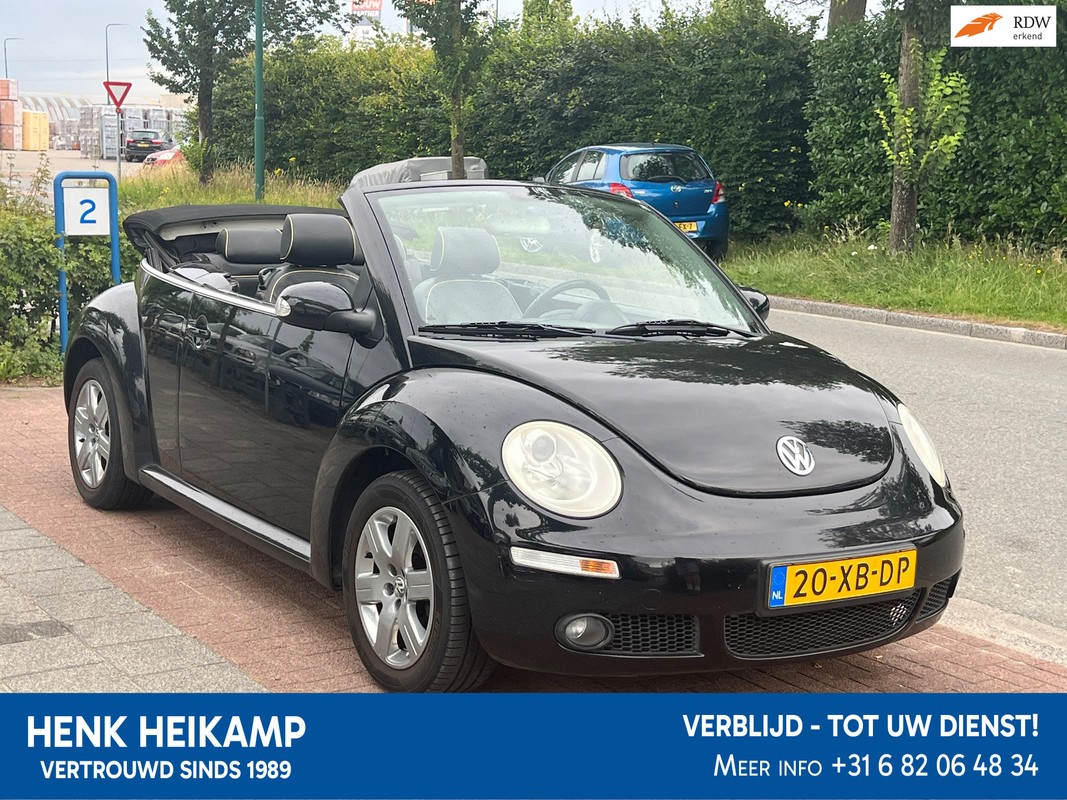 Volkswagen-New Beetle-Cabriolet 1.6 *APK 07-2027 | Lease One en Lenen op Maat maken het mogelijk!