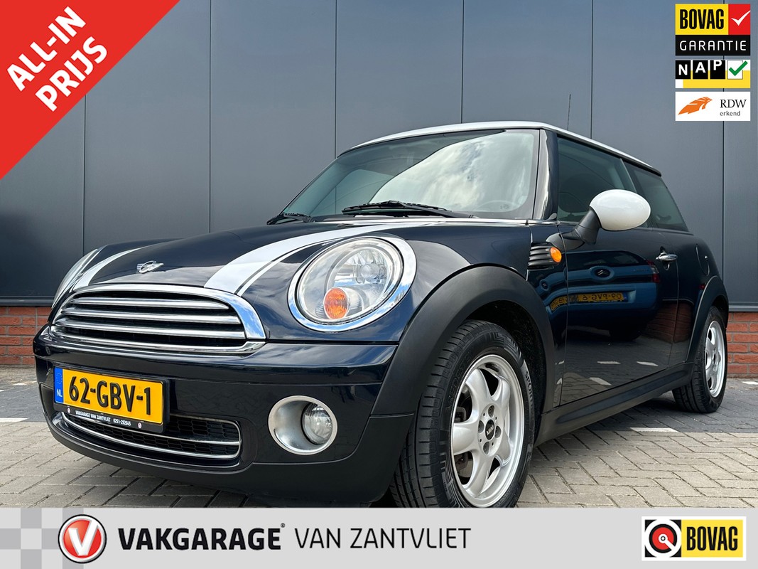 MINI-Cooper-Mini 1.6 Pepper (12 mnd BOVAG garantie) | Lease One en Lenen op Maat maken het mogelijk!