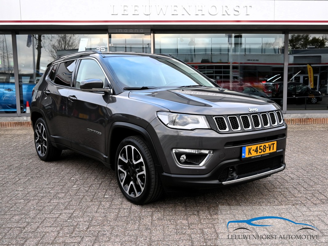 Jeep-Compass-1.3T Limited, Carplay, clima, BLIS,cruise, 2x PDC, NL-dealerauto | Lease One en Lenen op Maat maken het mogelijk!
