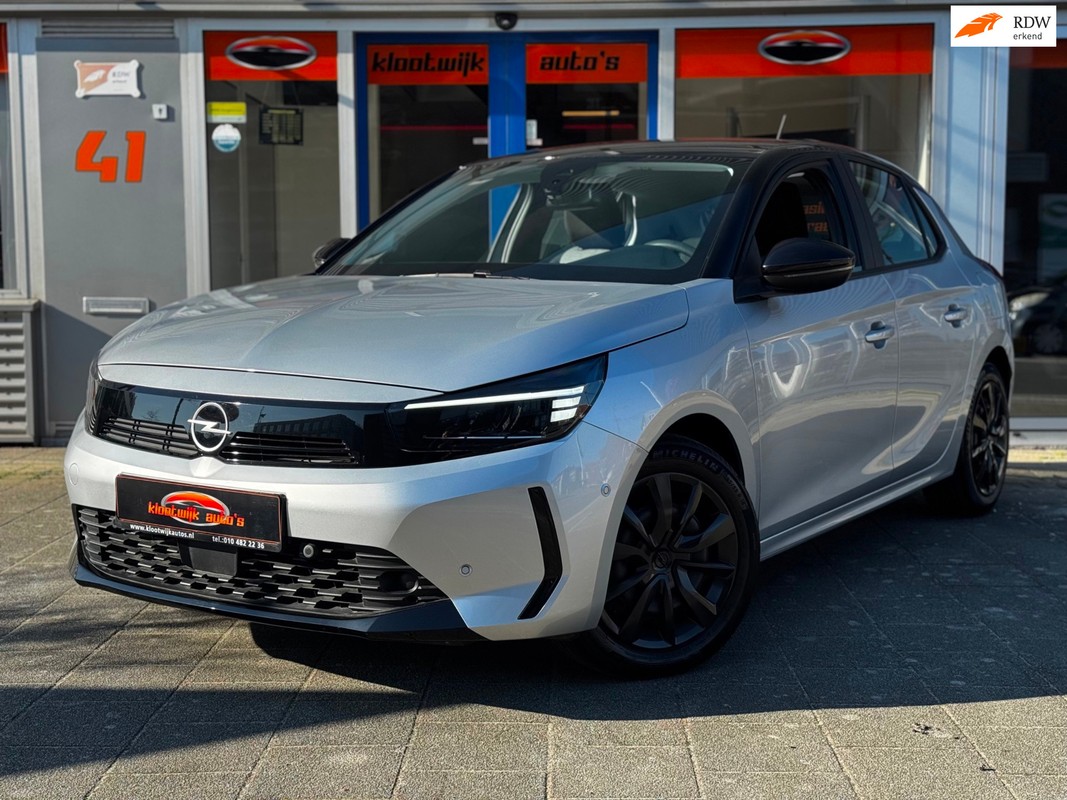 Opel-Corsa-1.2 BLACK Edition CarPlay LED 10.000km 1e Eigenaar | Lease One en Lenen op Maat maken het mogelijk!