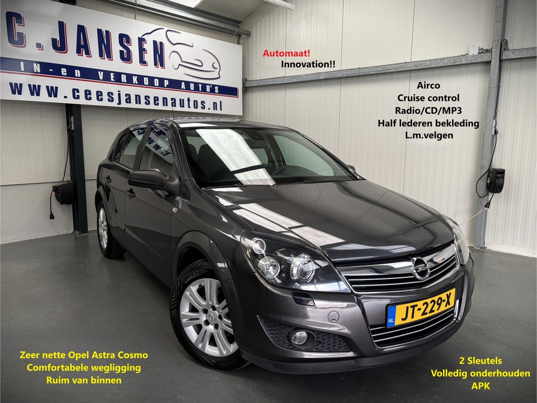 Opel-Astra-1.8 Cosmo INNOVATION AUT. | Lease One en Lenen op Maat maken het mogelijk!