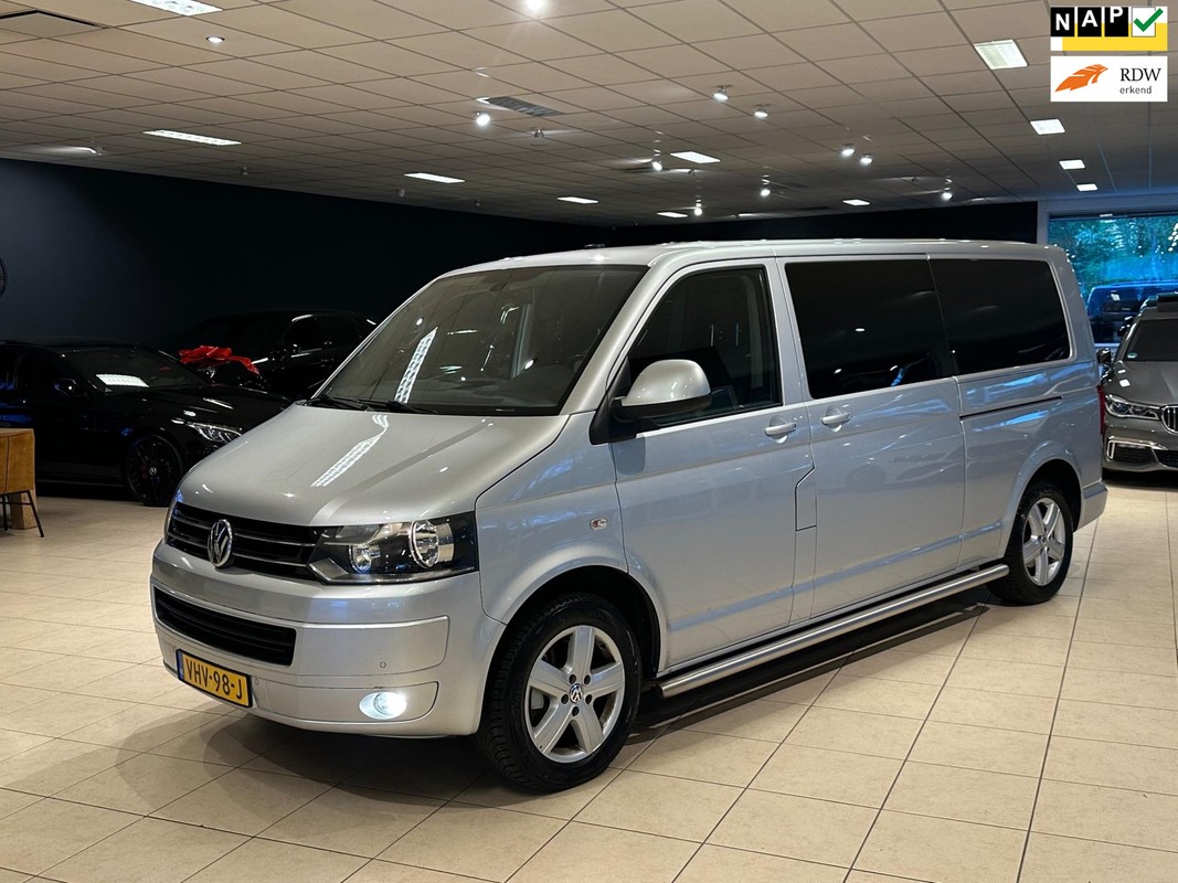 Volkswagen-Transporter-Multivan 2.0 TDI L2H1 DC|DSG|LIFT|2xClima|Rolstoel-Lift|Vol opties | Lease One en Lenen op Maat maken het mogelijk!