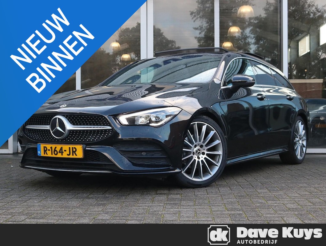 Mercedes-Benz-CLA-180 Shooting Brake AMG Line | Panoramadak | Sfeerverlichting | Lease One en Lenen op Maat maken het mogelijk!