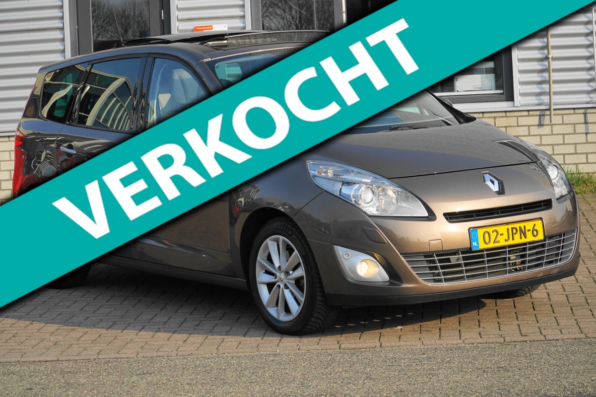 Renault-Grand Scénic-2.0 PANO LEDER NAVI AUT. TREKHAAK | Lease One en Lenen op Maat maken het mogelijk!