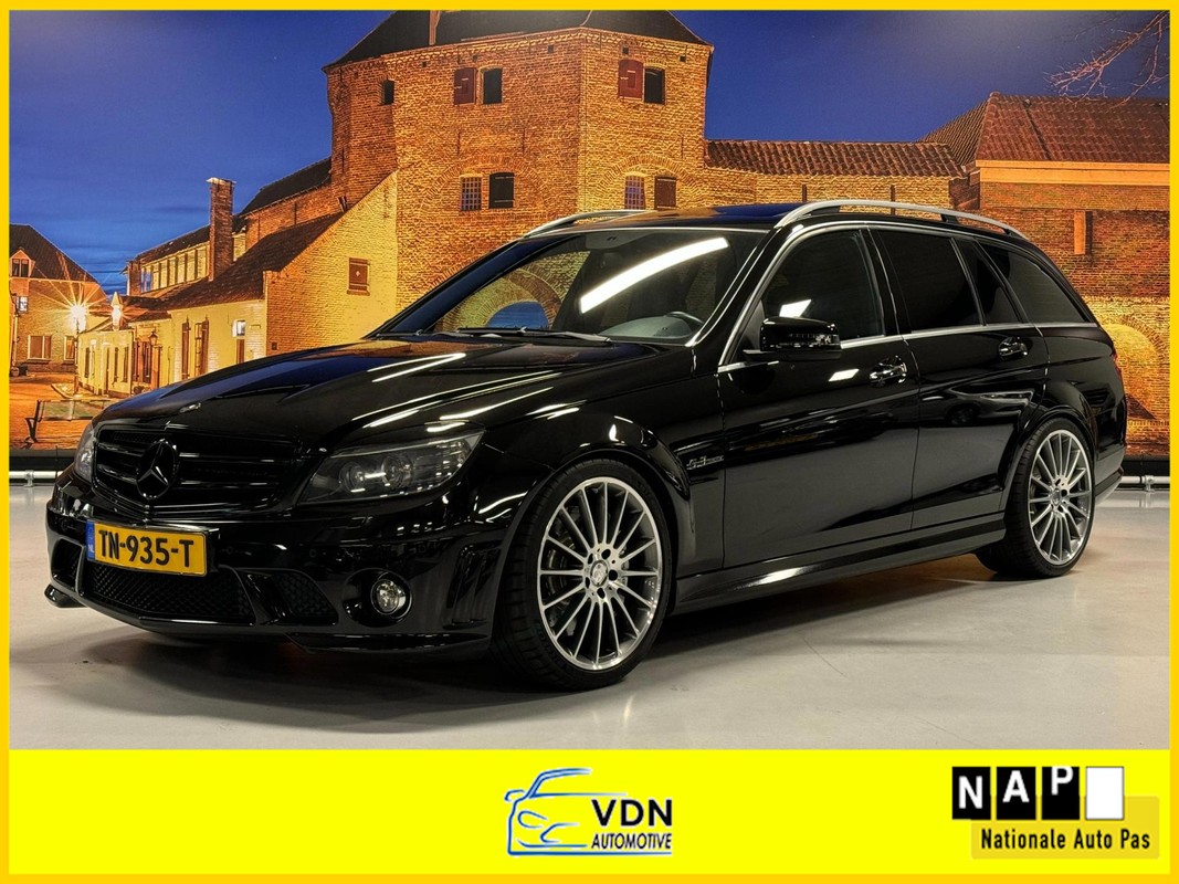 Mercedes-Benz-C-Klasse-Estate 63 AMG Automaat Schuifdak Harman/Kardon | Lease One en Lenen op Maat maken het mogelijk!