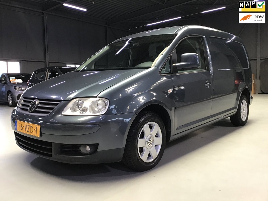 Volkswagen-Caddy-1.9 TDI Maxi I New Distributie set + Kln Brt I 3e Eigen I Airco I Cruise Contr I Trekhaak I Park sens I Btw I Usb | Lease One en Lenen op Maat maken het mogelijk!