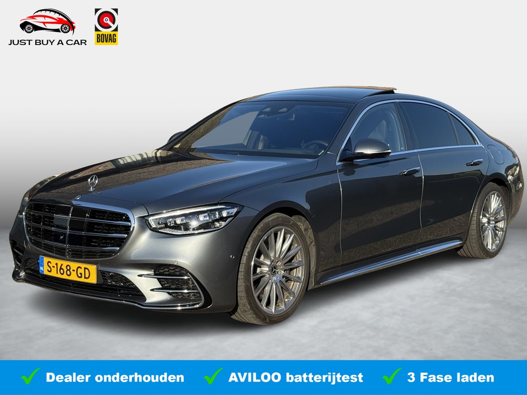 Mercedes-Benz-S-Klasse-580 e 4MATIC Lang AMG Line | Lease One en Lenen op Maat maken het mogelijk!