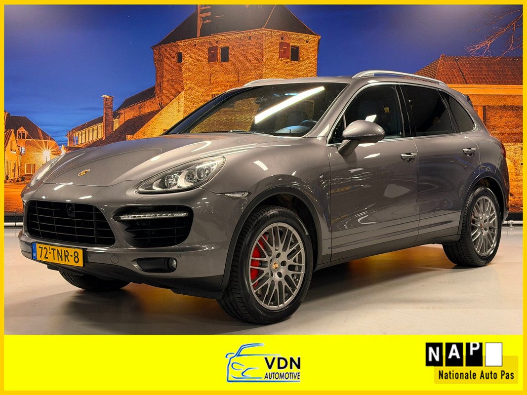 Porsche-Cayenne-4.8 Turbo Automaat Burmester Luchtvering Leer | Lease One en Lenen op Maat maken het mogelijk!