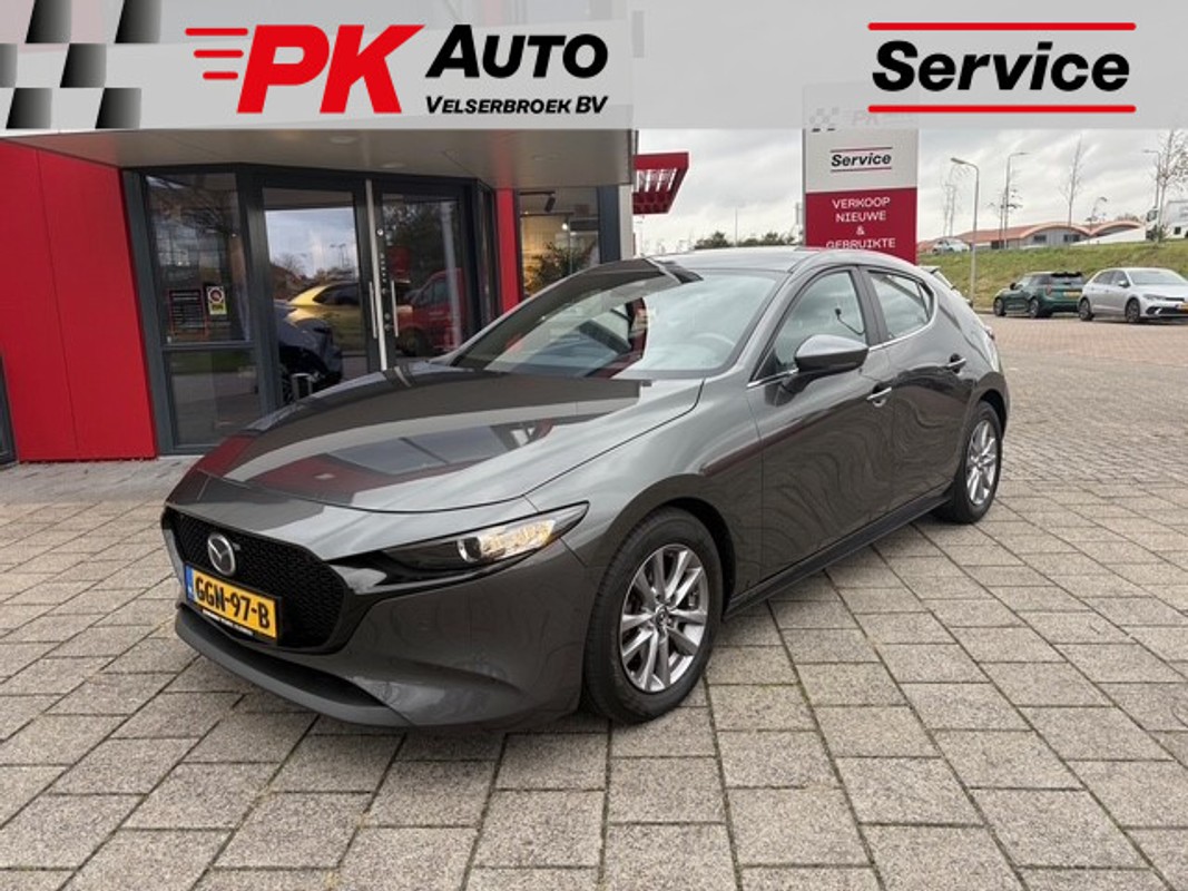 Mazda-3-2.0 e-SkyActiv-G M Hybrid 122 | Navi \ Camera | Cruise | 78.178 km | Lease One en Lenen op Maat maken het mogelijk!