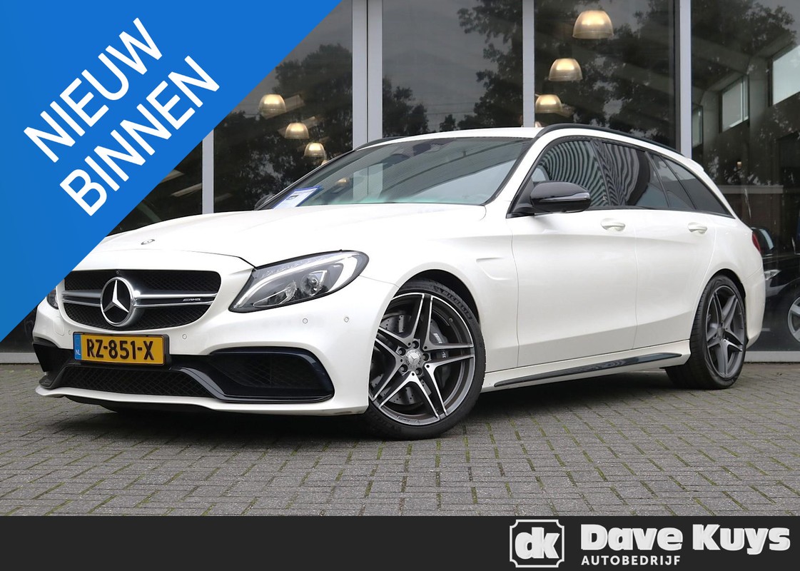 Mercedes-Benz-C-Klasse-63 AMG Estate | Night edition | Lease One en Lenen op Maat maken het mogelijk!