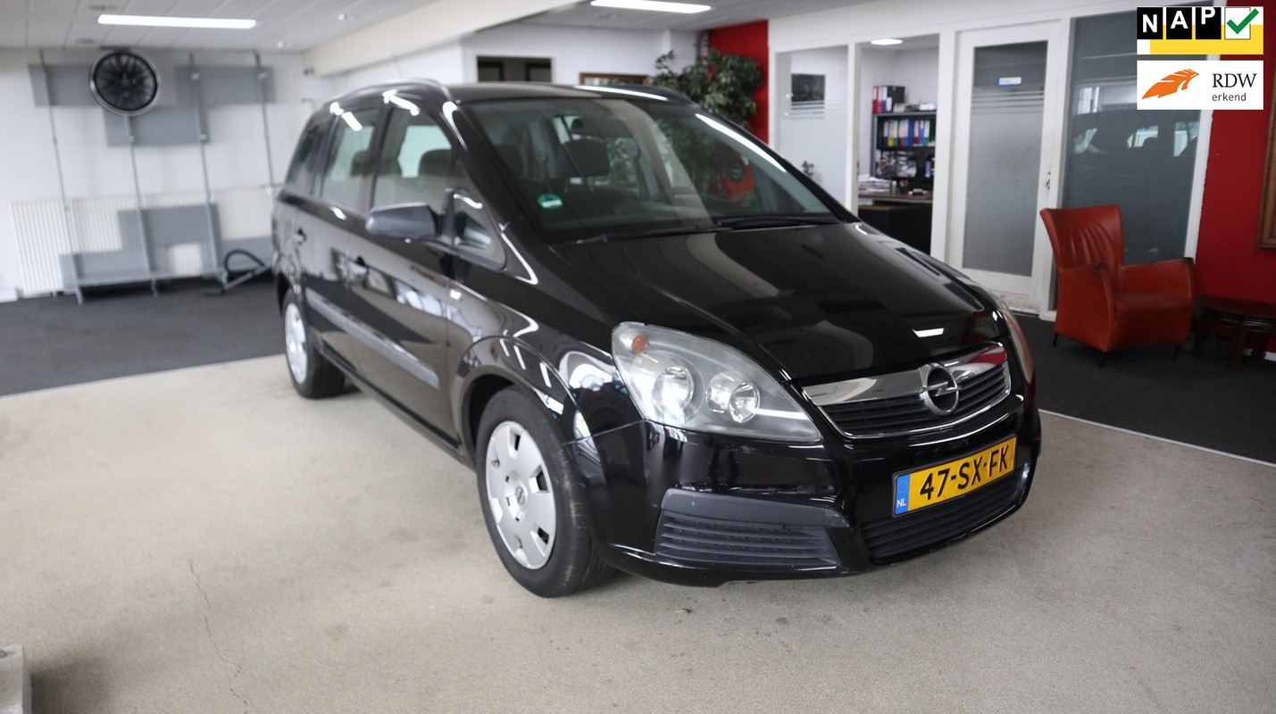 Opel-Zafira-1.6 Business CRUISE CONTROL / AIRCO / 7 PERSOONS | Lease One en Lenen op Maat maken het mogelijk!