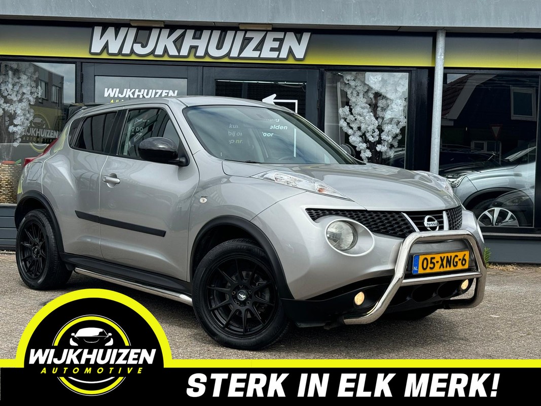 Nissan-Juke-1.6 Acenta met Climate !!! Bullbar !!! Sidebars !!! | Lease One en Lenen op Maat maken het mogelijk!