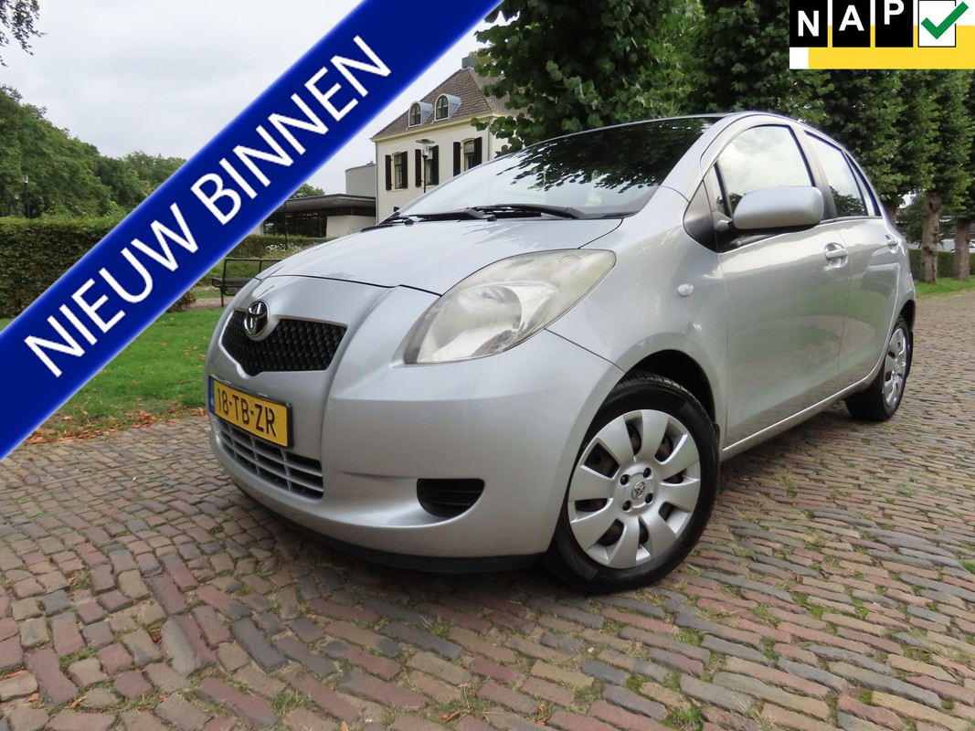 Toyota-Yaris-1.3 VVTi Sol MMT Automaat Climatecontrol Cruisecontrol Trekhaak 5 Drs Dealer Onderhouden | Lease One en Lenen op Maat maken het mogelijk! Toyota-Yaris-1.3 VVTi Sol MMT Automaat Climatecontrol Cruisecontrol Trekhaak 5 Drs Dealer Onderhouden | Lease One en Lenen op Maat maken het mogelijk!