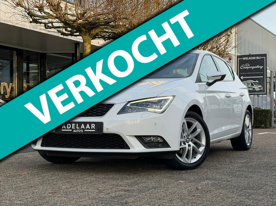 SEAT-Leon-1.4 TSI XENON, NAVIGATIE, STOELVERWARMING, 17 INCH AUDI A3 GOLF 7 | Lease One en Lenen op Maat maken het mogelijk!