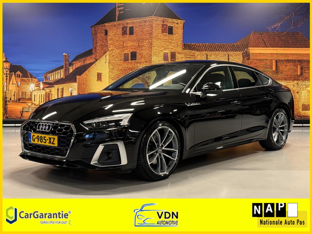 Audi-A5-Sportback 40 TFSI Launch Ed. Sport S-Line Aut ACC LED HUD | Lease One en Lenen op Maat maken het mogelijk!