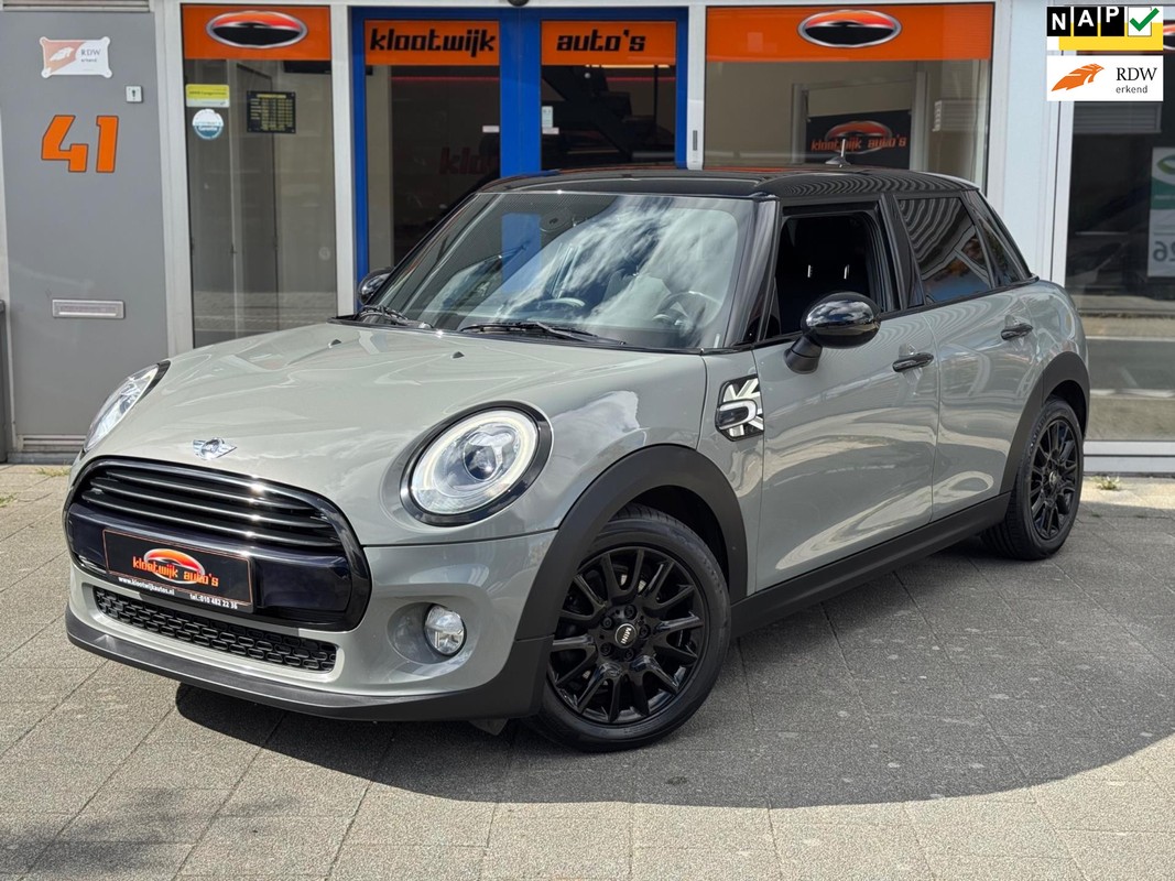 MINI-Cooper-1.5 Automaat Nardo Grey/Black Pack Navigatie Led 5-Deurs | Lease One en Lenen op Maat maken het mogelijk!
