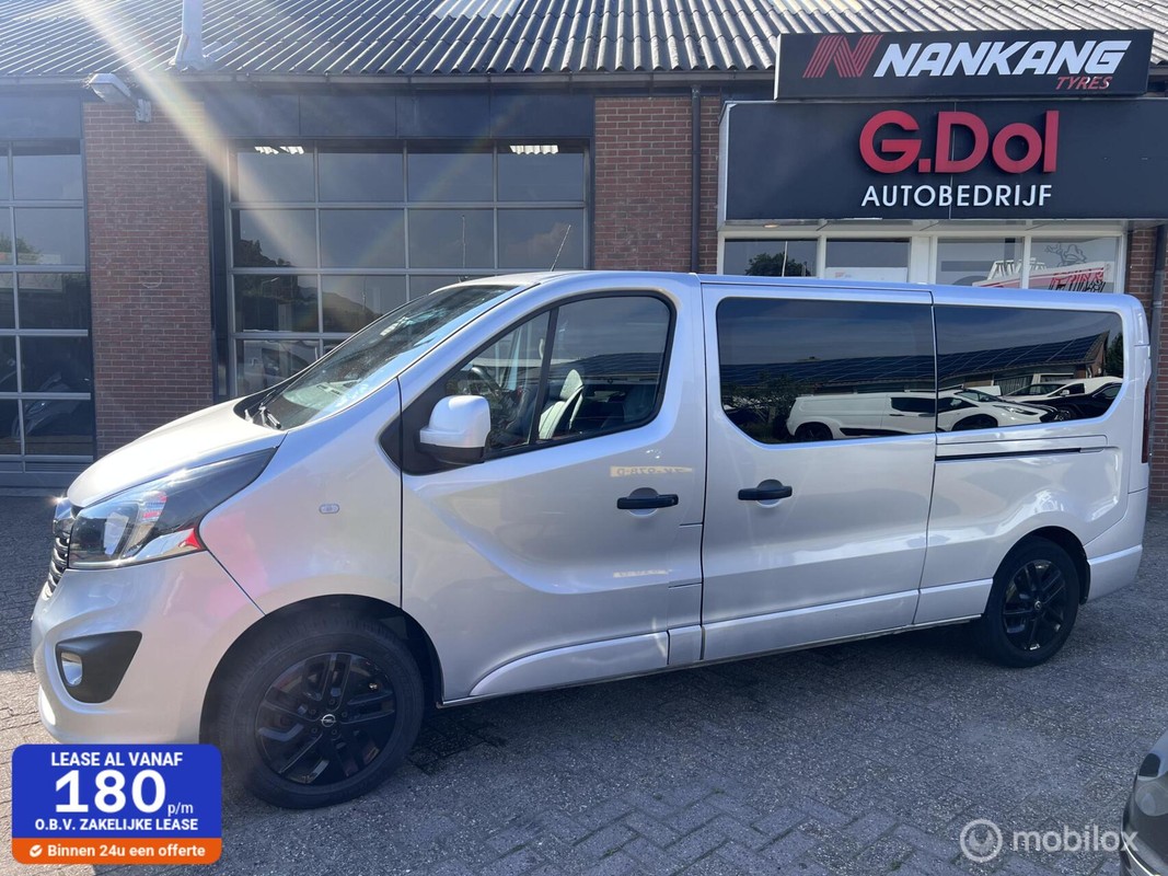 Opel-Vivaro-bestel 1.6 CDTI L2H1 DC Sport EcoFlex | Lease One en Lenen op Maat maken het mogelijk!