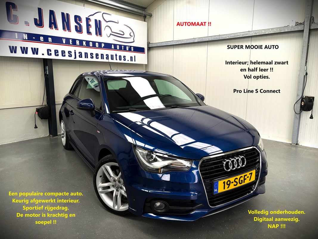 Audi-A1-1.4 TFSI 119g. Pro Line S Connect !! | Lease One en Lenen op Maat maken het mogelijk!