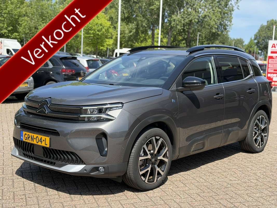Citroën-C5 Aircross-1.6 Plug-in Hybrid 225pk Plus OpenDak|1ste eigenaar! | Lease One en Lenen op Maat maken het mogelijk! Citroën-C5 Aircross-1.6 Plug-in Hybrid 225pk Plus OpenDak|1ste eigenaar! | Lease One en Lenen op Maat maken het mogelijk!