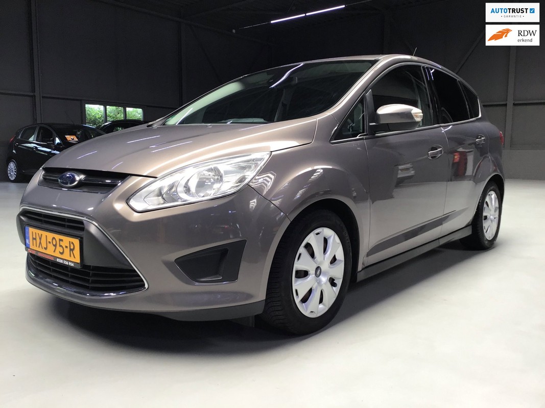 Ford-C-MAX-1.0 Lease Titanium I 2e Eigen I New Apk + Kln Brt I Compl Onderh.I Clima I Cruise I Stoelverw. I 6Bak I Isofix I 125 PK | Lease One en Lenen op Maat maken het mogelijk!