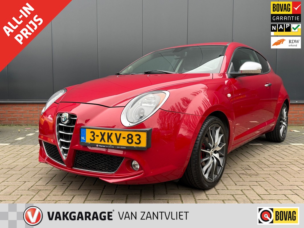 Alfa Romeo-MiTo-0.9 TwinAir Esclusivo (12 mnd BOVAG-garantie) | Lease One en Lenen op Maat maken het mogelijk!