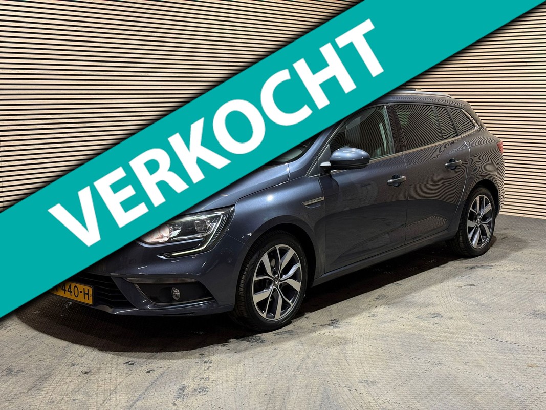 Renault-Mégane Estate-1.2 TCe Bose | Dakje | Trekhaak | Airco | Navi | Cruise | Lease One en Lenen op Maat maken het mogelijk! Renault-Mégane Estate-1.2 TCe Bose | Dakje | Trekhaak | Airco | Navi | Cruise | Lease One en Lenen op Maat maken het mogelijk!