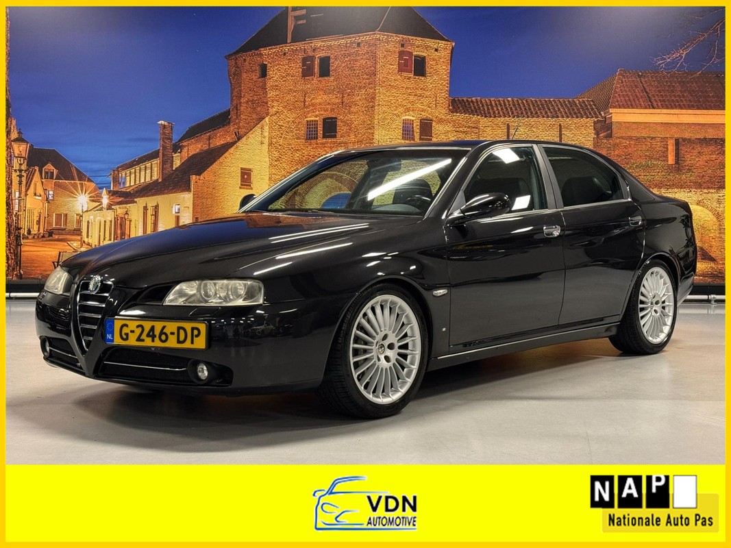 Alfa Romeo-166-3.0 V6 Progression Sportronic Leer Xenon 91DKM | Lease One en Lenen op Maat maken het mogelijk! Alfa Romeo-166-3.0 V6 Progression Sportronic Leer Xenon 91DKM | Lease One en Lenen op Maat maken het mogelijk!
