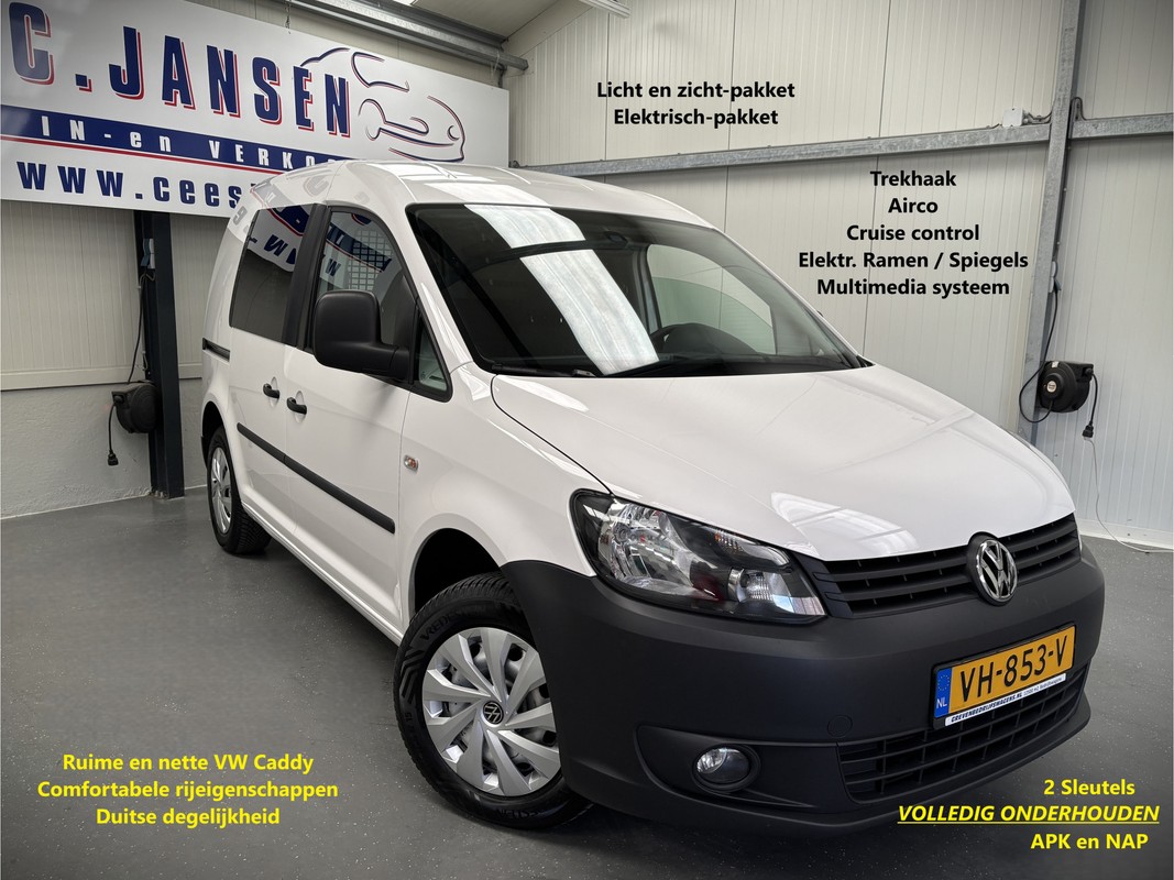 Volkswagen-Caddy-1.6 TDI KEURIGE AUTO !!! | Lease One en Lenen op Maat maken het mogelijk!