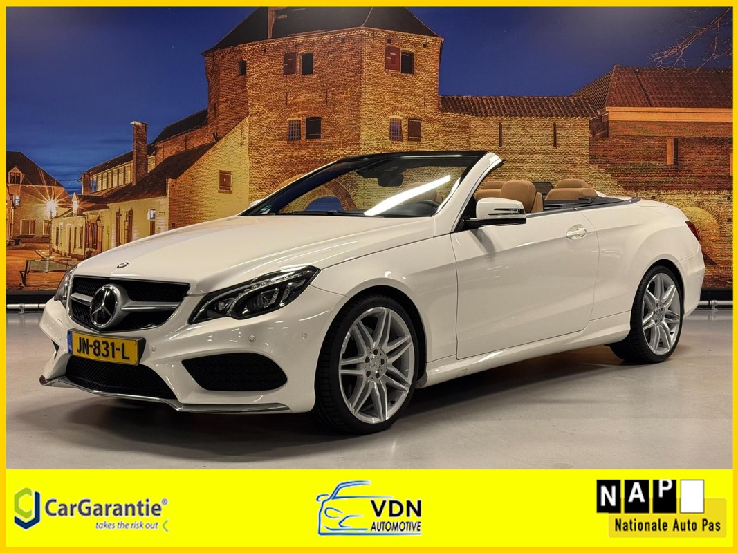 Mercedes-Benz-E-Klasse-Cabrio 400 AMG Prestige Full Options 1e eigenaar | Lease One en Lenen op Maat maken het mogelijk!