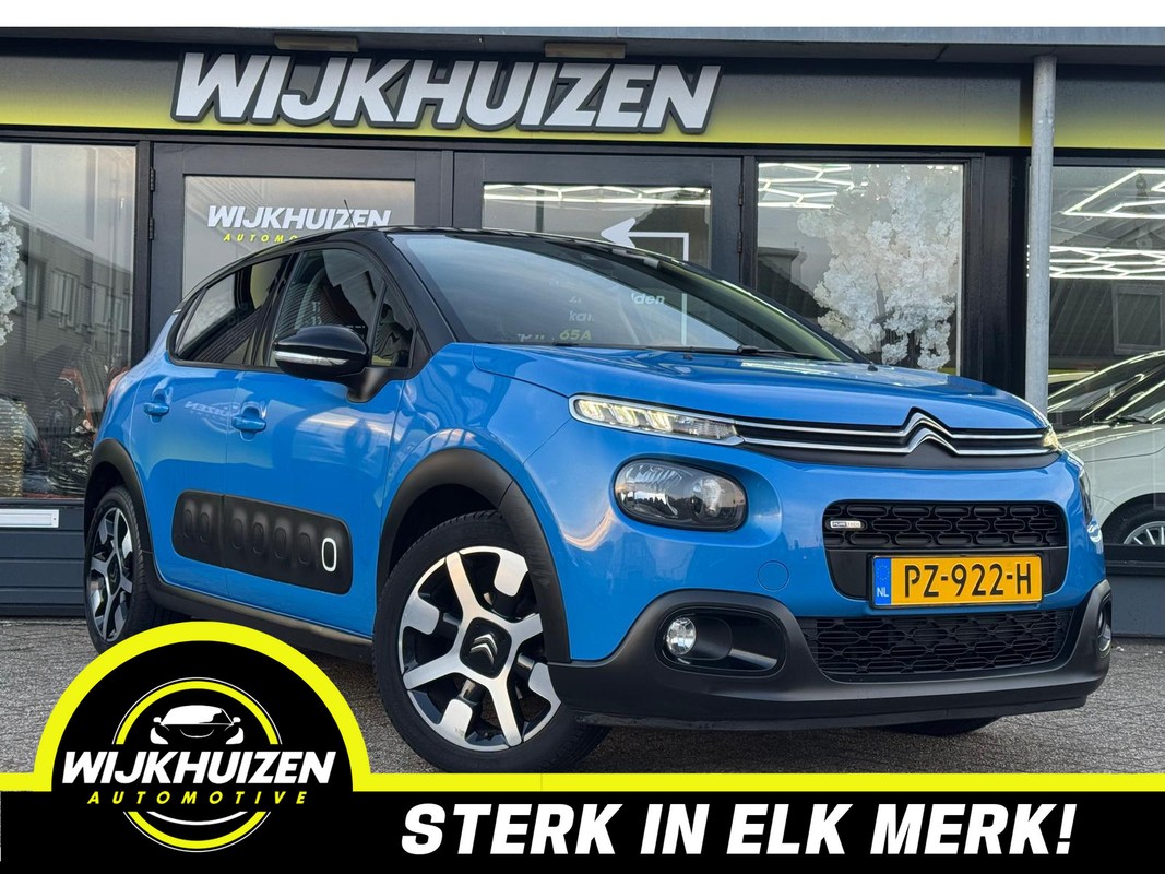Citroën-C3-1.2 PureTech Shine met Climate !!! Leder !!! Navigatie !!! Nap !!! | Lease One en Lenen op Maat maken het mogelijk!