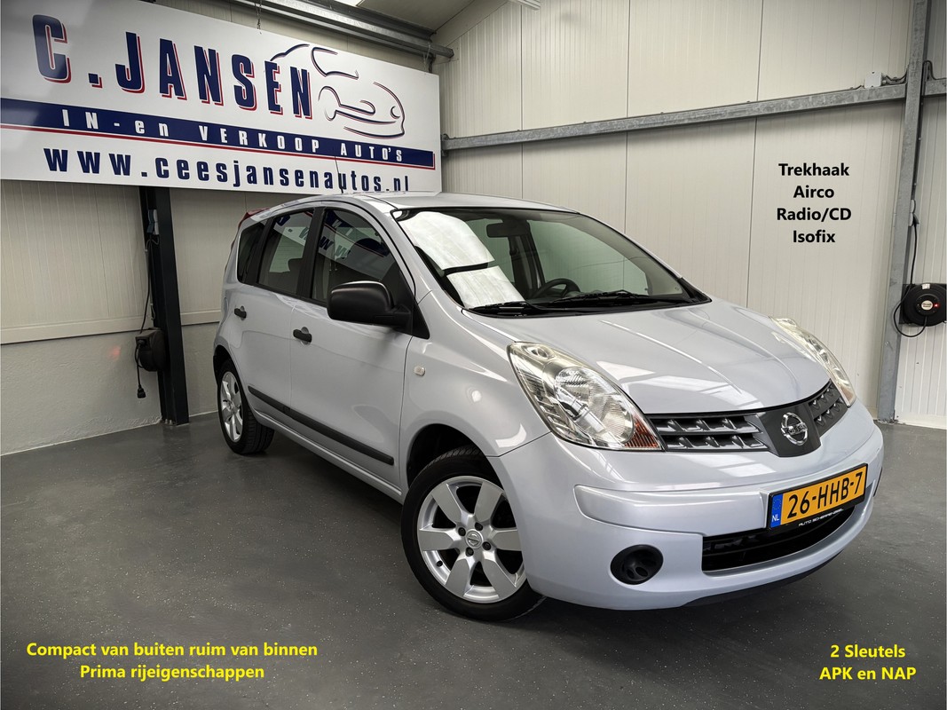 Nissan-Note-1.4 Visia - Leuke auto! | Lease One en Lenen op Maat maken het mogelijk!
