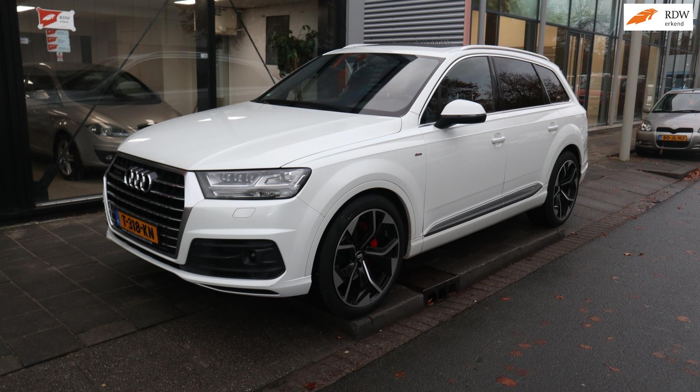 Audi-Q7-3.0 TDI quattro Pro Line + 7p SCHUIFDAK | Lease One en Lenen op Maat maken het mogelijk! Audi-Q7-3.0 TDI quattro Pro Line + 7p SCHUIFDAK | Lease One en Lenen op Maat maken het mogelijk!