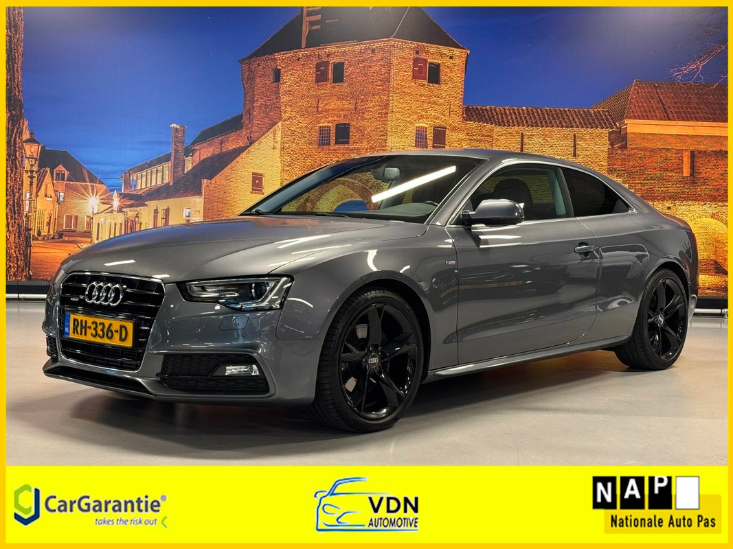 Audi-A5-Coupé 2.0 TFSI Quattro Sport Edition S-Line Aut Xenon PDC | Lease One en Lenen op Maat maken het mogelijk!
