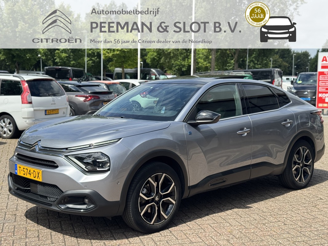 Citroën-ë-C4 X-Shine 50 kWh SchuifDak|Navigatie|1ste eigenaar! | Lease One en Lenen op Maat maken het mogelijk! Citroën-ë-C4 X-Shine 50 kWh SchuifDak|Navigatie|1ste eigenaar! | Lease One en Lenen op Maat maken het mogelijk!